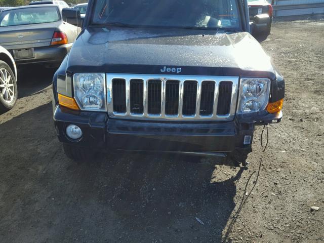 1J8HG48K18C228684 - 2008 JEEP COMMANDER შავი ფოტო 7
