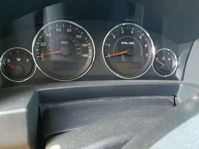 1J8HG48K18C228684 - 2008 JEEP COMMANDER შავი ფოტო 8