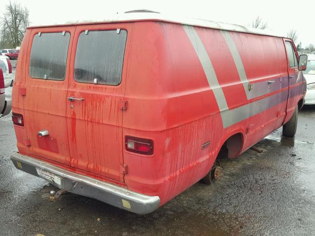 B35BF4X133853 - 1972 DODGE B30 RED photo 4