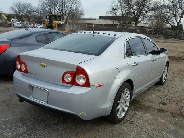 1G1ZE5E13BF243401 - 2011 CHEVROLET MALIBU LTZ SILVER photo 4