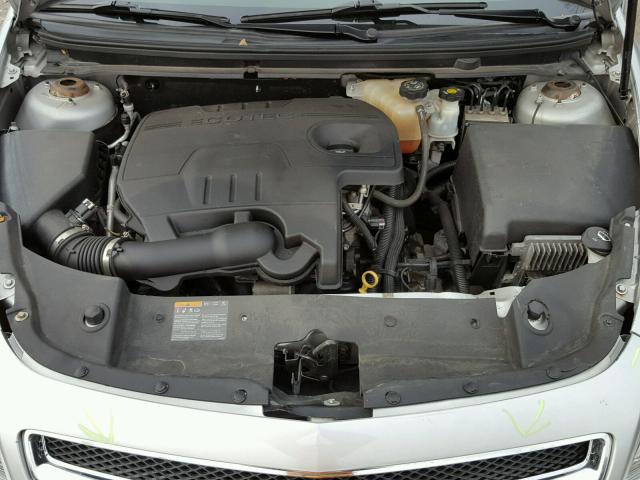 1G1ZE5E13BF243401 - 2011 CHEVROLET MALIBU LTZ ვერცხლისფერი ფოტო 7