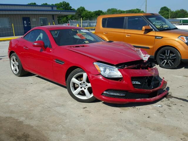 WDDPK4HA3DF050400 - 2013 MERCEDES-BENZ SLK 250 RED photo 1