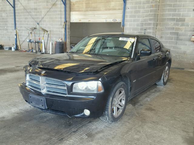 2B3KA53H96H251819 - 2006 DODGE CHARGER R/ BLACK photo 2