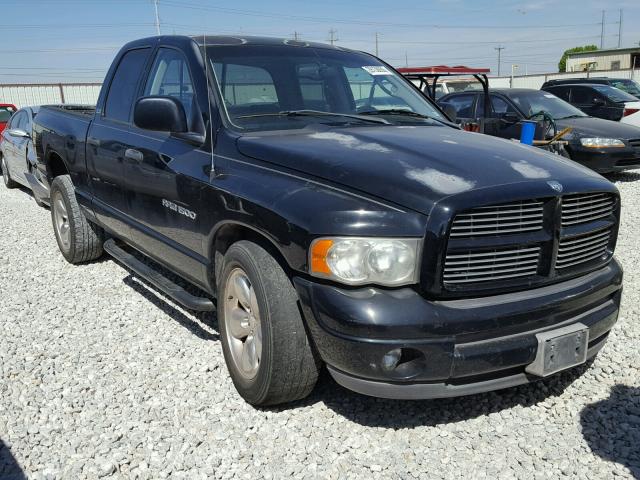 3D7HA18N32G145382 - 2002 DODGE RAM 1500 BLACK photo 1