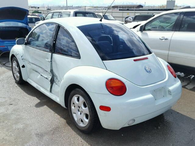 3VWCB21C62M452656 - 2002 VOLKSWAGEN NEW BEETLE 白色 照片 3