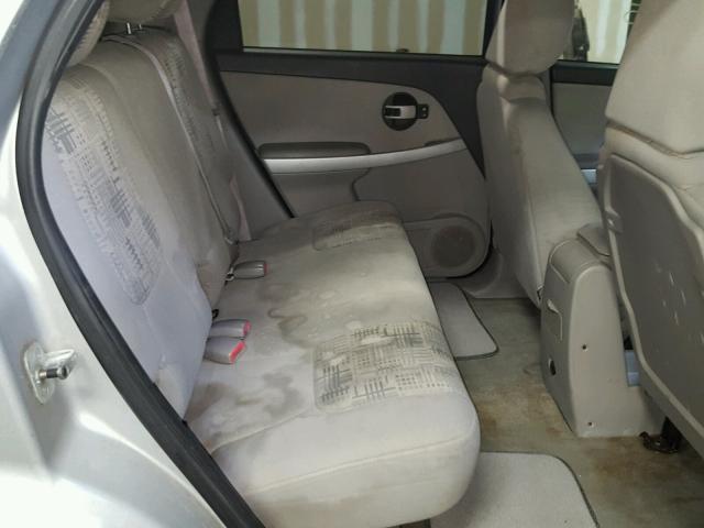 2CNDL13F056011251 - 2005 CHEVROLET EQUINOX LS SILVER photo 6