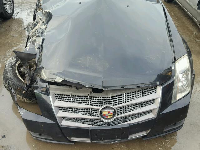 1G6DG5EG0A0141543 - 2010 CADILLAC CTS LUXURY BLACK photo 7