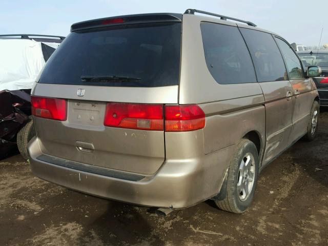 2HKRL1860YH592379 - 2000 HONDA ODYSSEY EX TAN photo 4