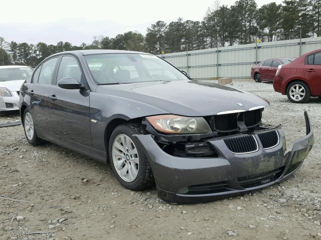 WBAVA33517KX79786 - 2007 BMW 328 I GRAY photo 1