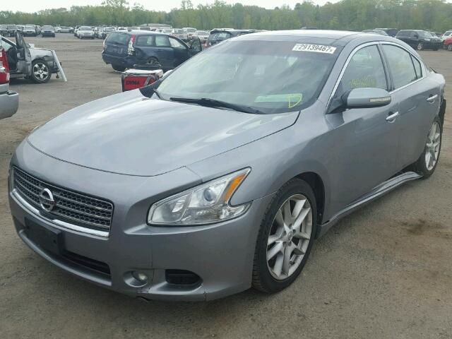 1N4AA51E09C843254 - 2009 NISSAN MAXIMA S GRAY photo 2