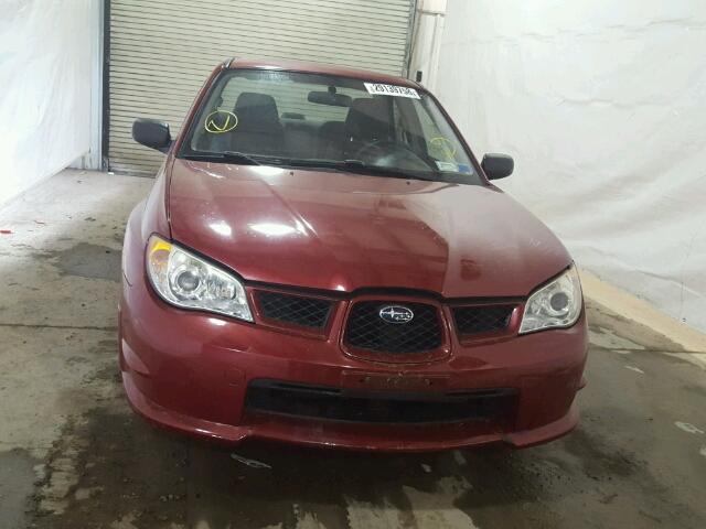 JF1GD616X7H509894 - 2007 SUBARU IMPREZA 2. RED photo 9