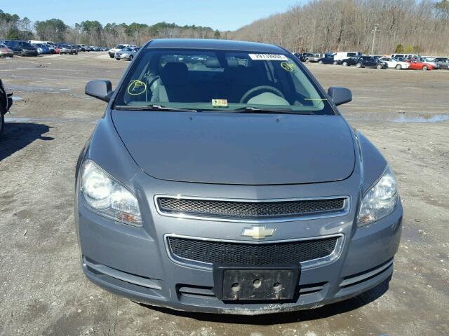 1G1ZH57B99F143861 - 2009 CHEVROLET MALIBU 1LT GRAY photo 9