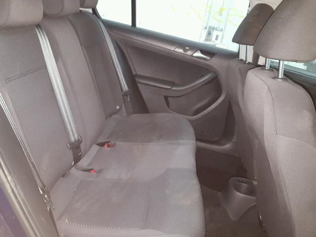 3VW2K7AJ1DM350613 - 2013 VOLKSWAGEN JETTA BASE 蓝色 照片 6