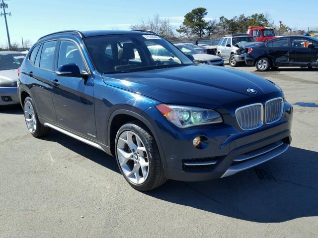 WBAVM5C59DVL63725 - 2013 BMW X1 XDRIVE3 BLUE photo 1