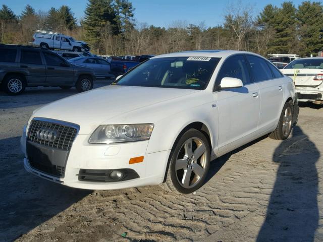 WAUAH74F68N162313 - 2008 AUDI A6 3.2 WHITE photo 2