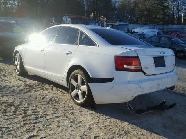 WAUAH74F68N162313 - 2008 AUDI A6 3.2 WHITE photo 3