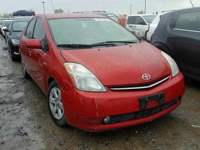 JTDKB20UX73265762 - 2007 TOYOTA PRIUS RED photo 1