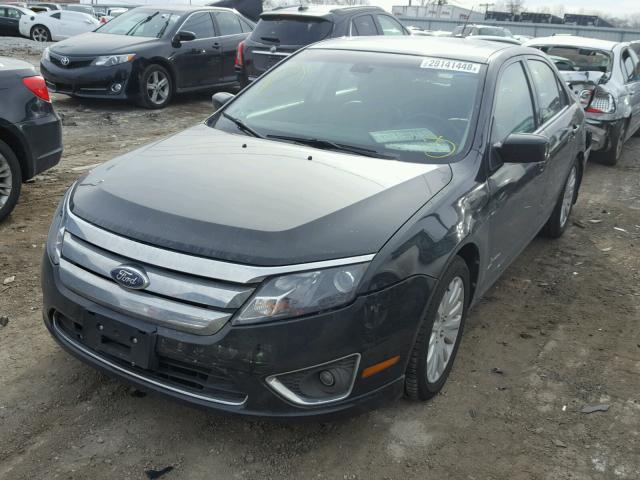 3FADP0L32BR231235 - 2011 FORD FUSION HYB BLACK photo 2