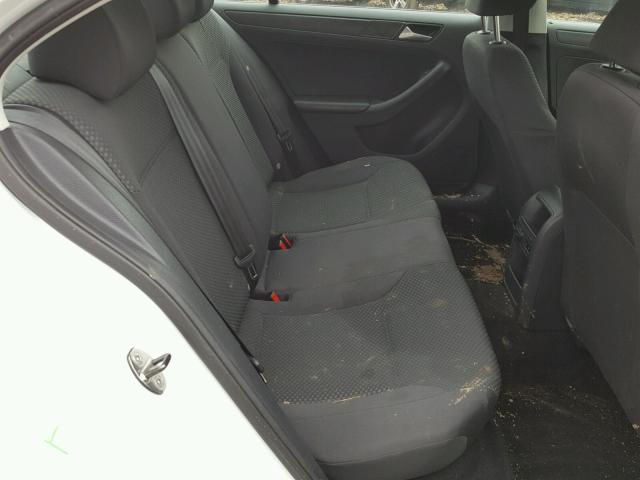 3VW1K7AJ7EM319783 - 2014 VOLKSWAGEN JETTA BASE Սպիտակ լուսանկար 6