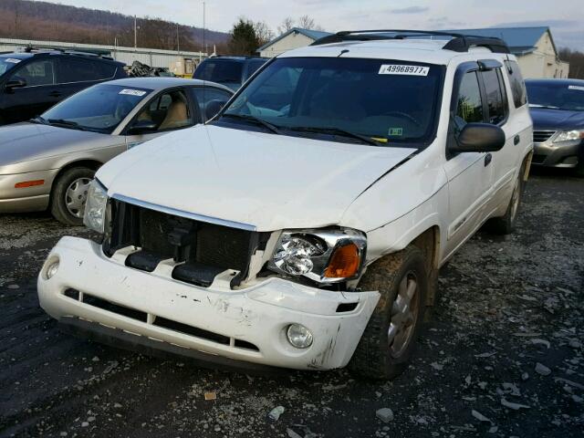 1GKET16S736197797 - 2003 GMC ENVOY XL WHITE photo 2