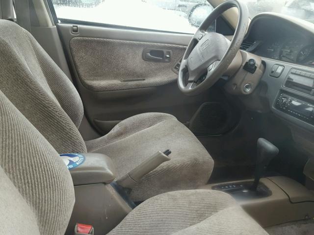 JHMEH9698NS012383 - 1992 HONDA CIVIC EX თეთრი ფოტო 5