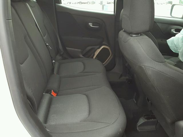 ZACCJAAT0GPD04488 - 2016 JEEP RENEGADE S WHITE photo 6