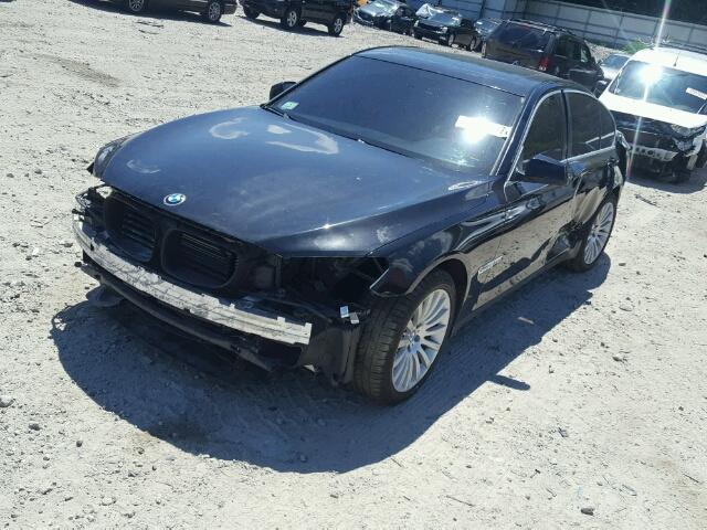 WBAKC6C53BC394280 - 2011 BMW 750I BLACK photo 2