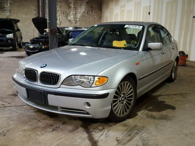 WBAEV53452KM24197 - 2002 BMW 330 I SILVER photo 2