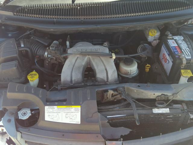 1D4GP25B05B387731 - 2005 DODGE CARAVAN SE GREEN photo 7