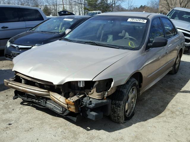 1HGCG16522A030178 - 2002 HONDA ACCORD EX TAN photo 2