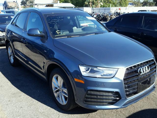 WA1BCCFS0JR001702 - 2018 AUDI Q3 PREMIUM BLUE photo 1