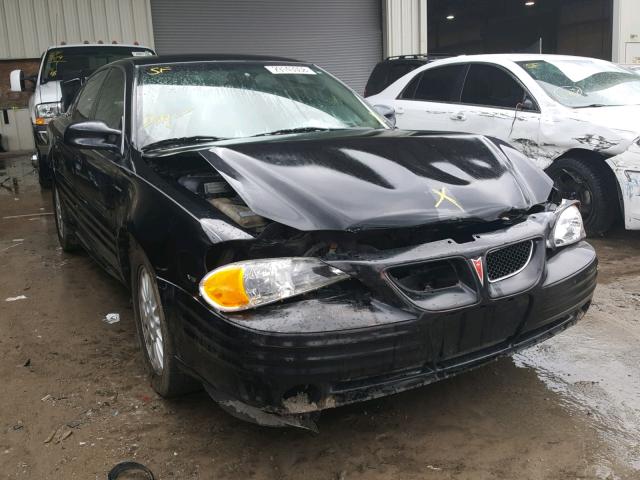 1G2NF52E11M533970 - 2001 PONTIAC GRAND AM S შავი ფოტო 1