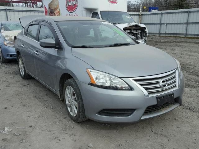 3N1AB7AP4DL749608 - 2013 NISSAN SENTRA SV GRAY photo 1