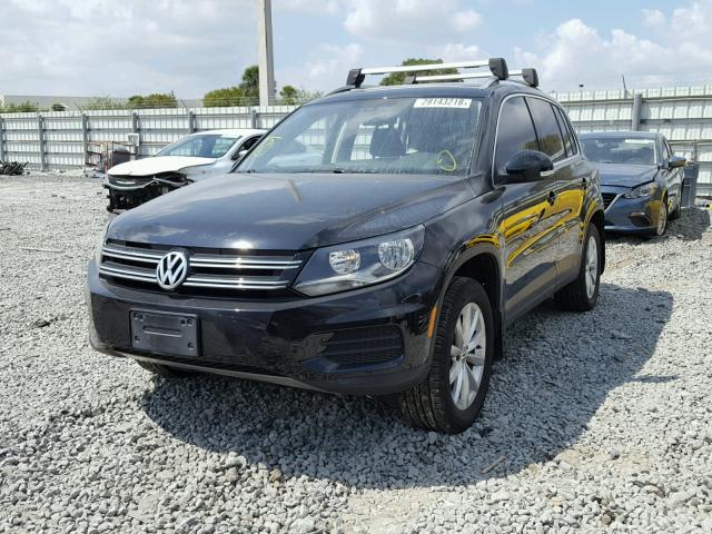 WVGSV7AX0HW505099 - 2017 VOLKSWAGEN TIGUAN WOL BLACK photo 2