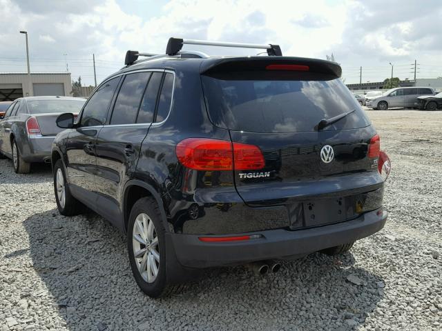 WVGSV7AX0HW505099 - 2017 VOLKSWAGEN TIGUAN WOL BLACK photo 3