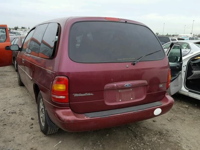 2FMZA5147WBE29366 - 1998 FORD WINDSTAR W RED photo 3