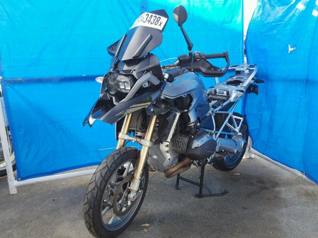 WB10A1109EZ186462 - 2014 BMW R1200 GS GRAY photo 2