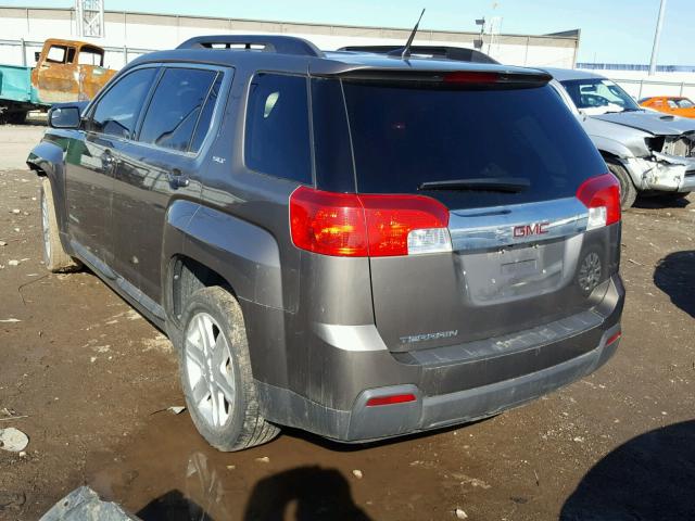 2GKALUEK5C6189676 - 2012 GMC TERRAIN SL GRAY photo 3