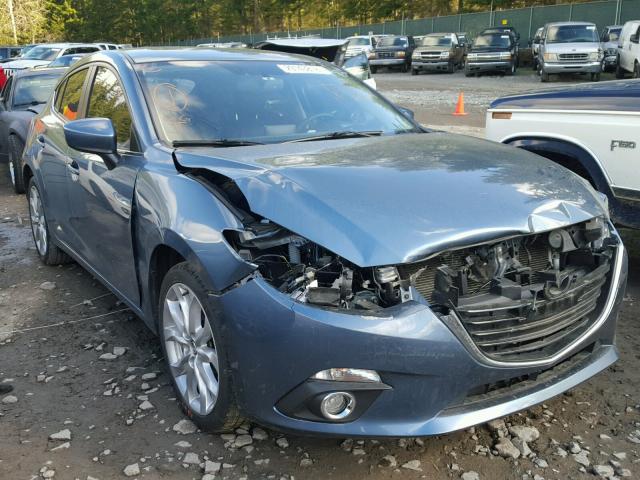 JM1BM1M36F1264575 - 2015 MAZDA 3 GRAND TO BLUE photo 1