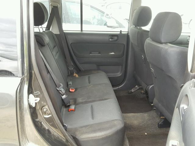 JTLKT324764073986 - 2006 TOYOTA SCION XB CHARCOAL photo 6