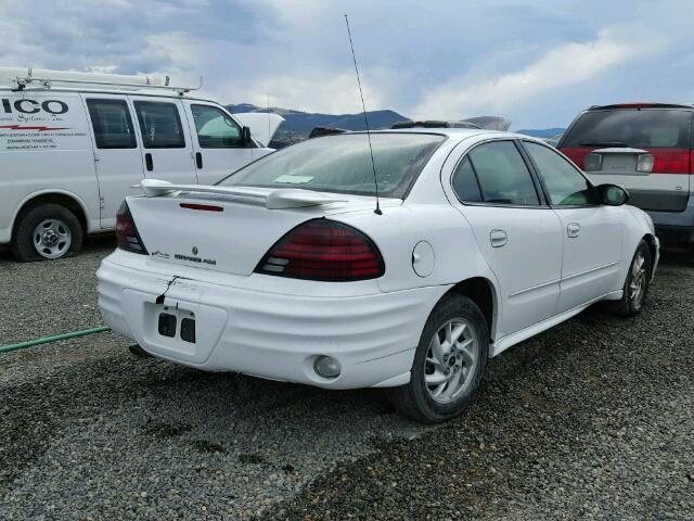1G2NF52E04M542566 - 2004 PONTIAC GRAND AM S თეთრი ფოტო 3
