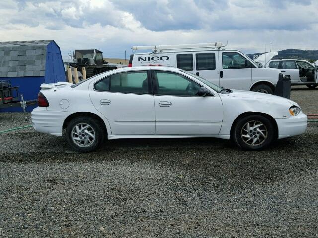 1G2NF52E04M542566 - 2004 PONTIAC GRAND AM S WHITE photo 9