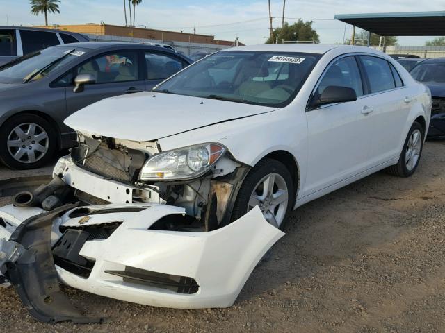 1G1ZA5EU8BF322424 - 2011 CHEVROLET MALIBU LS თეთრი ფოტო 2