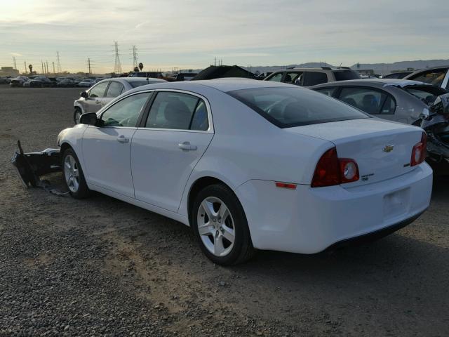 1G1ZA5EU8BF322424 - 2011 CHEVROLET MALIBU LS თეთრი ფოტო 3