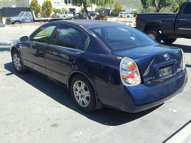 1N4AL11D55C146022 - 2005 NISSAN ALTIMA S BLUE photo 3