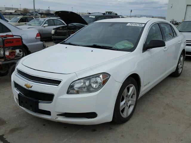 1G1ZA5EUXCF210967 - 2012 CHEVROLET MALIBU LS 白色 照片 2