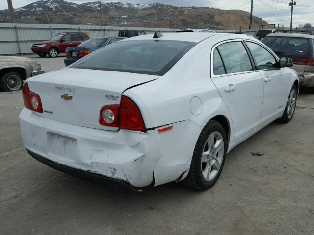 1G1ZA5EUXCF210967 - 2012 CHEVROLET MALIBU LS 白色 照片 4