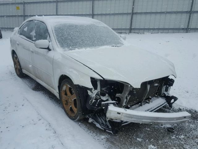 4S3BL616087224538 - 2008 SUBARU LEGACY 2.5 WHITE photo 1