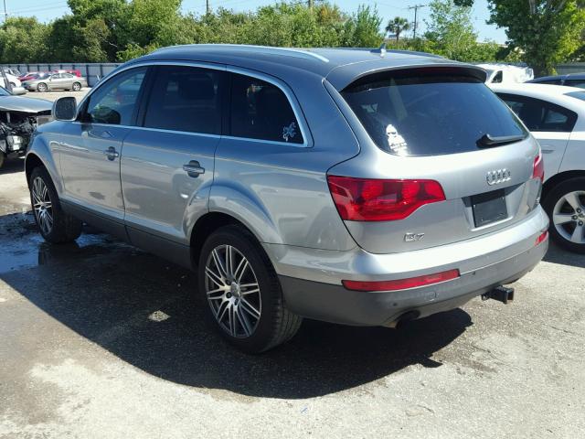 WA1BY74L18D056431 - 2008 AUDI Q7 3.6 QUA GRAY photo 3