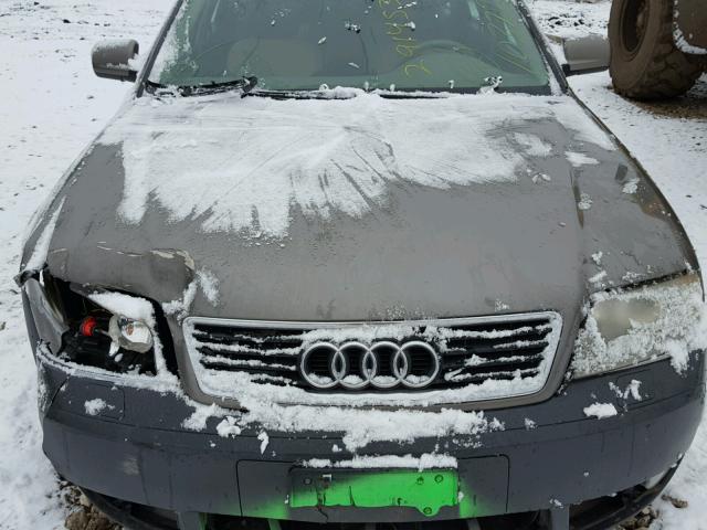 WA1YD54B63N006077 - 2003 AUDI ALLROAD GRAY photo 7